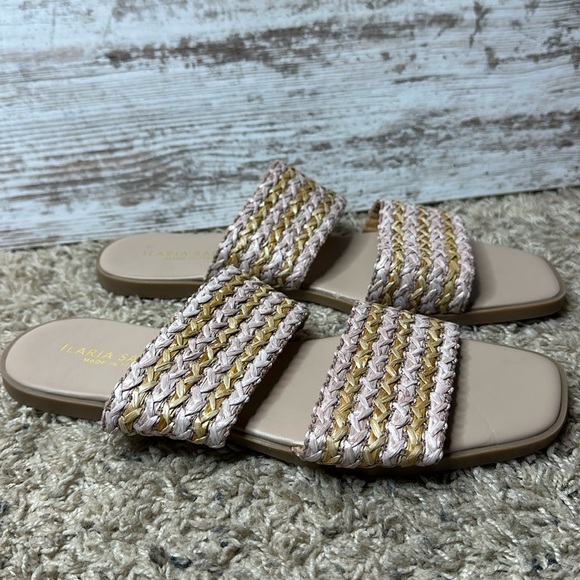 ILARIA SARTORI Made In Italy Woven Sandals Size 8 - Picture 1 of 10